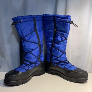 BRAND NEW Ralph Lauren Nylon/leather winter boots